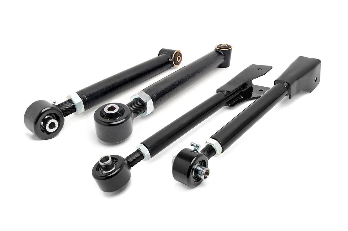 Rough Country Jeep Adjustable Control Arms 84-01 Cherokee XJ 86-92 Comanche MJ 93-98 Grand Cherokee ZJ 97-06 Wrangler TJ Rough Country
