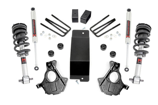 3.5 Inch Lift Kit Cast Steel LCA M1 Strut Silverado/Sierra 1500 (07-13) Rough Country
