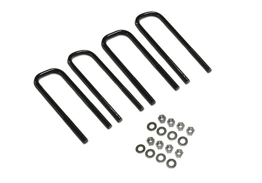 U-Bolt 4 Pack 9/16 x 3 x 11.5 Large Radius with Hardware Superlift
