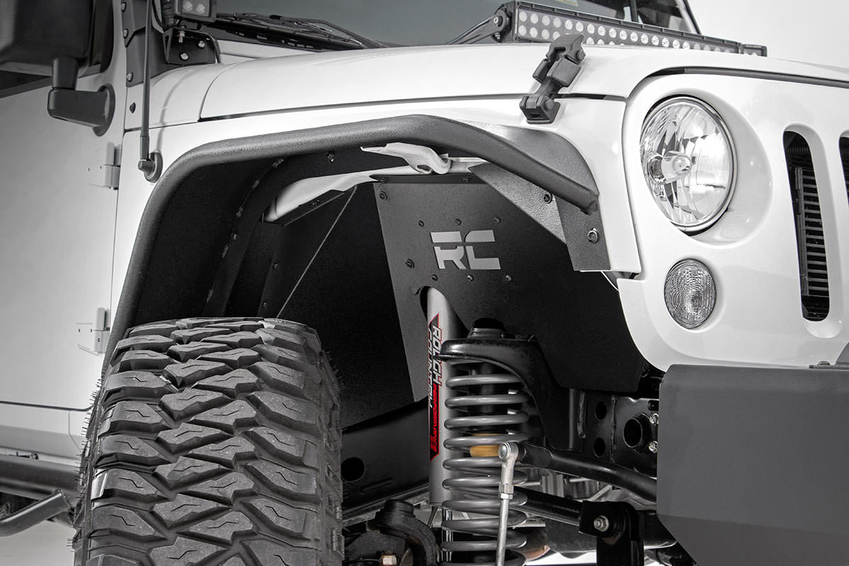 Inner Fenders Front Jeep Wrangler JK/Wrangler Unlimited (2007-2018) Rough Country-2