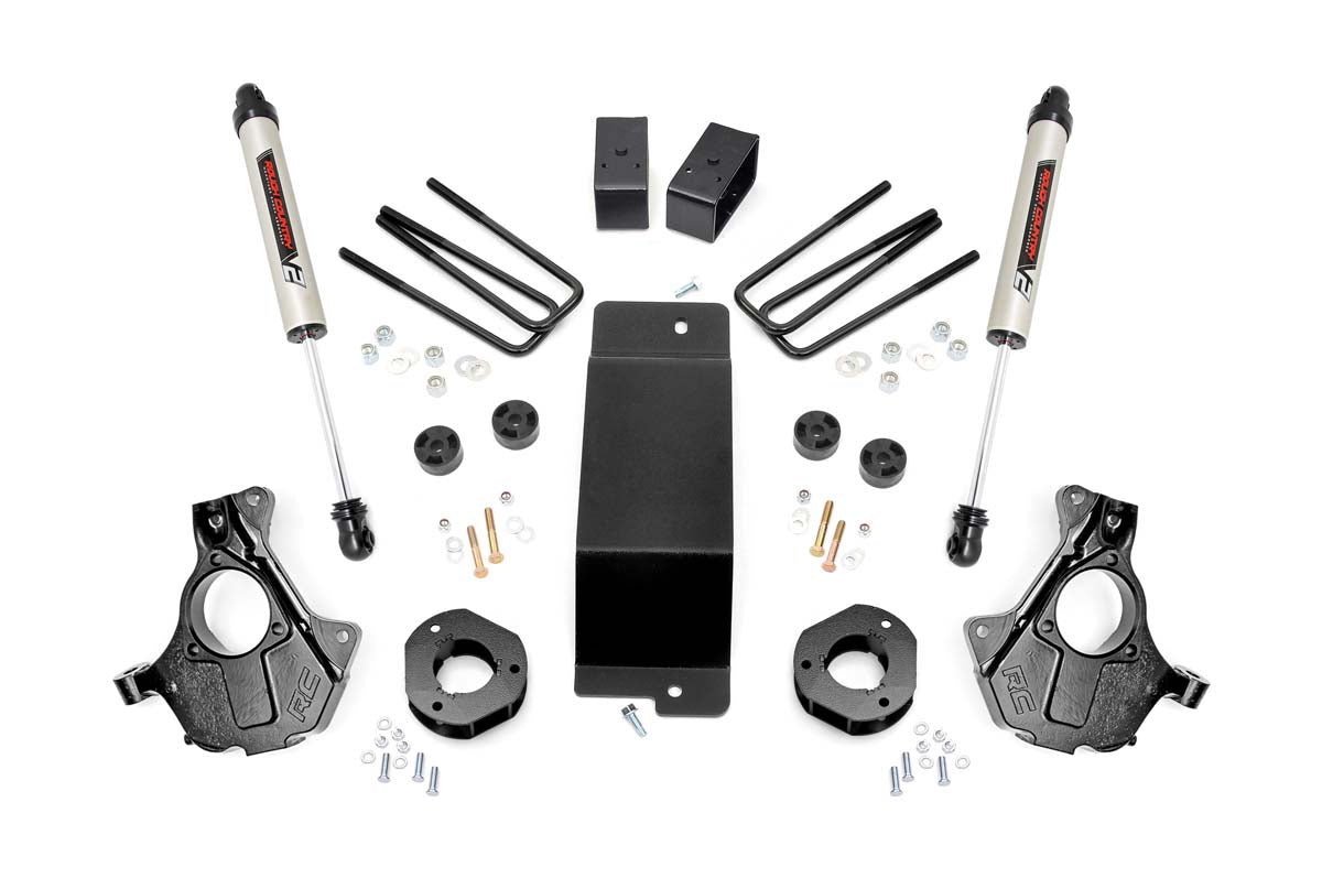 Rough Country 3.5 Inch Suspension Lift Knuckle Kit 07-13 Silverado/Sierra 1500 Cast Steel Rough Country