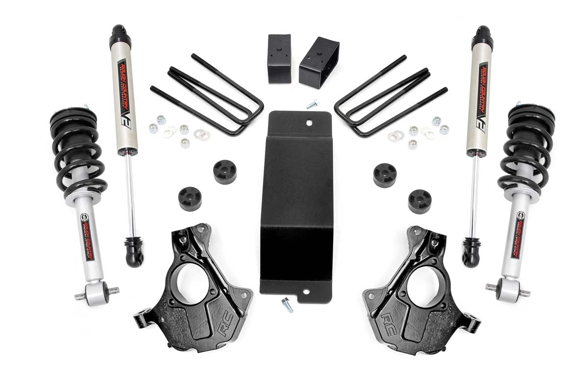 Rough Country 3.5 Inch Suspension Lift Knuckle Kit 07-13 Silverado/Sierra 1500 Cast Steel Rough Country