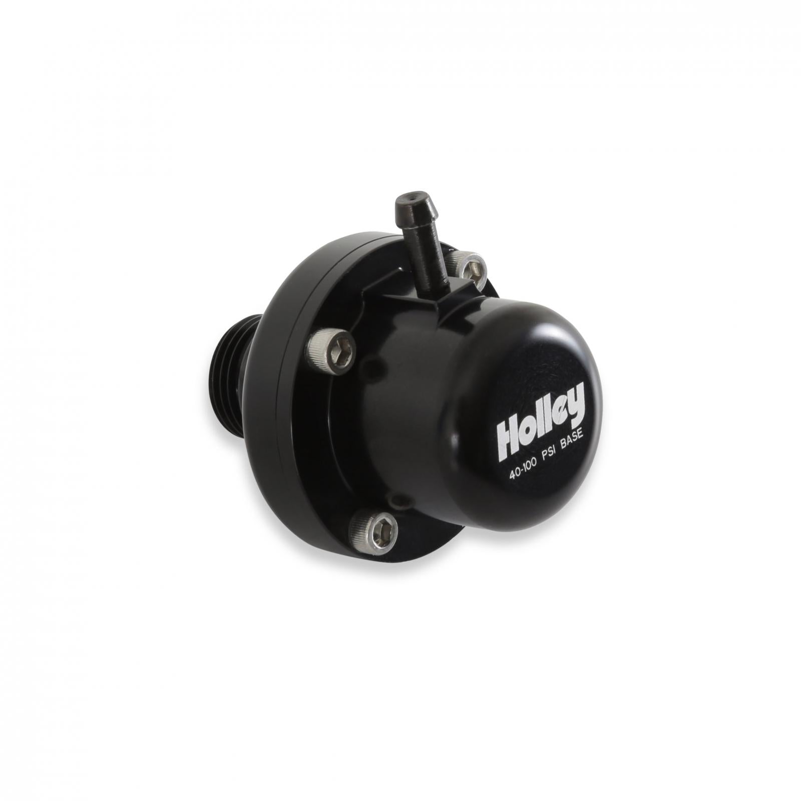 Direct MOUNT FUEL PULSE Damper FUEL PULSE Damper, 8AN, Extended RANGE 40-100 PSI Holley