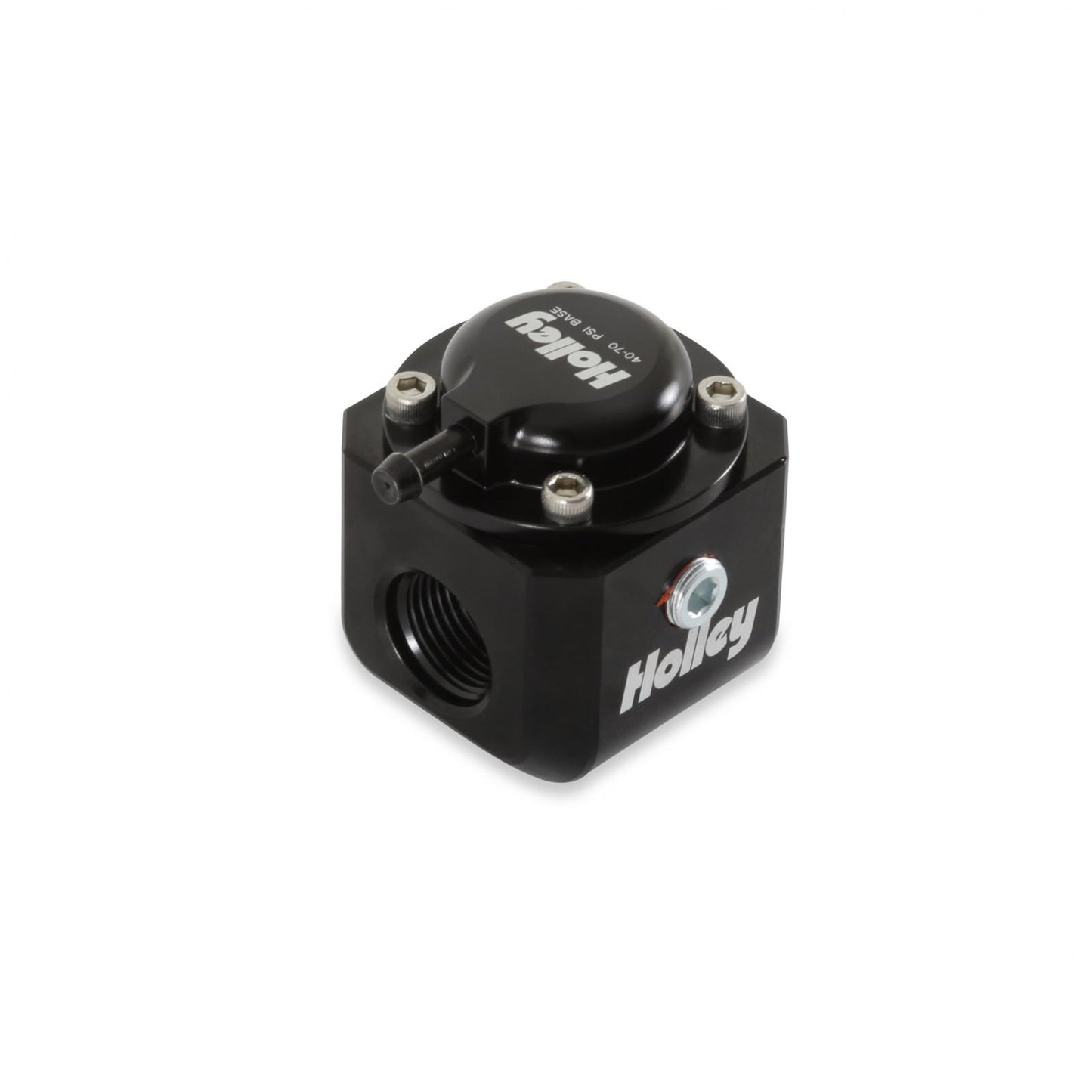 IN-LINE FUEL PULSE Damper FUEL PULSE Damper, 8AN, Standard RANGE 40-70 PSI Holley-3