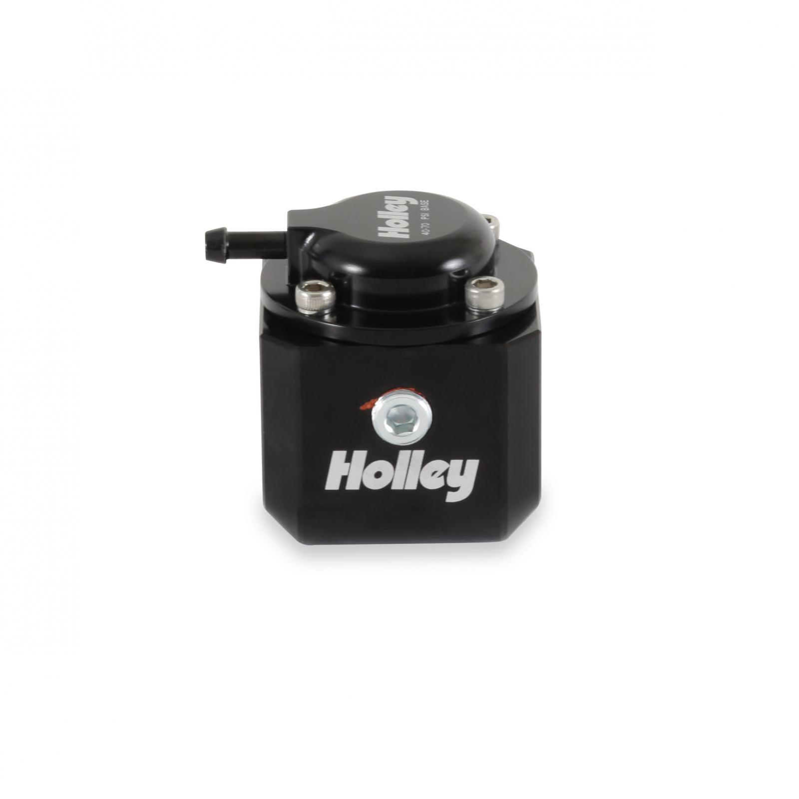 IN-LINE FUEL PULSE Damper FUEL PULSE Damper, 8AN, Standard RANGE 40-70 PSI Holley-4