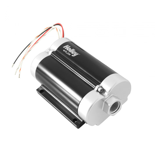 130 GPH Dominator In-Line Billet Fuel Pump Street/strip CARB or EFI Applications Supports Up to 1200 EFI or 1460 CARB HP Compatible with Pump Gas and Race Gas Holley-1