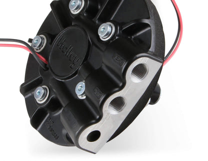 Diecast In-Tank Carbureted Retrofit Fuel Pump Module-Returnless System 255 LPH Drop-In Retrofit Carbureted Fuel System Supports Up to 700 CARB HP (HP Rating At 6 PSI at 13.5 Volts / 10.4 AMP Draw) Holley-3