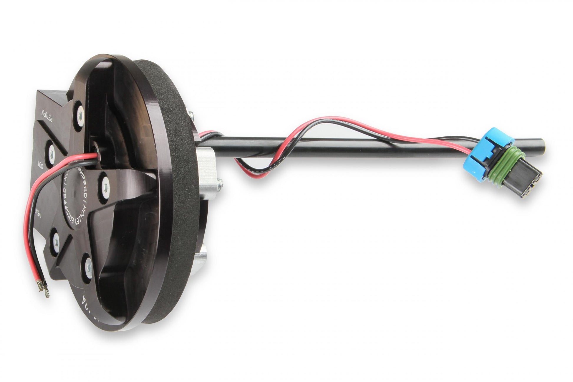 In-Tank Retrofit Fuel Module 525 LPH Returnless Style 525 LPH Drop-In Retrofit EFI Fuel System W/hydramat Supports Up to 1200 EFI or 1450 CARB HP (At 60 PSI at 13.5 Volts / 16.9 AMP Draw) Holley-1