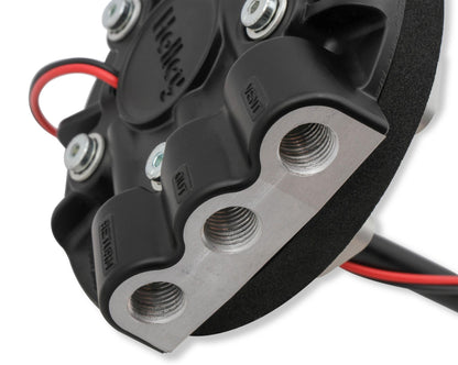 Diecast In-Tank Retrofit Fuel Module W/return 255 LPH Drop-In Retrofit EFI Fuel System W/hydramat Supports Up to 550 EFI or 700 CARB HP (HP Rating At 60 PSI at 13.5 Volts / 10.4 AMP Draw) Holley-7