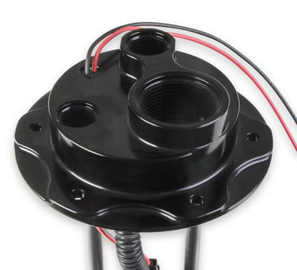Fuel Cell EFI Pump Module Assembly 6-Bolt Flange Dual 255 LPH Drop-In EFI Holley
