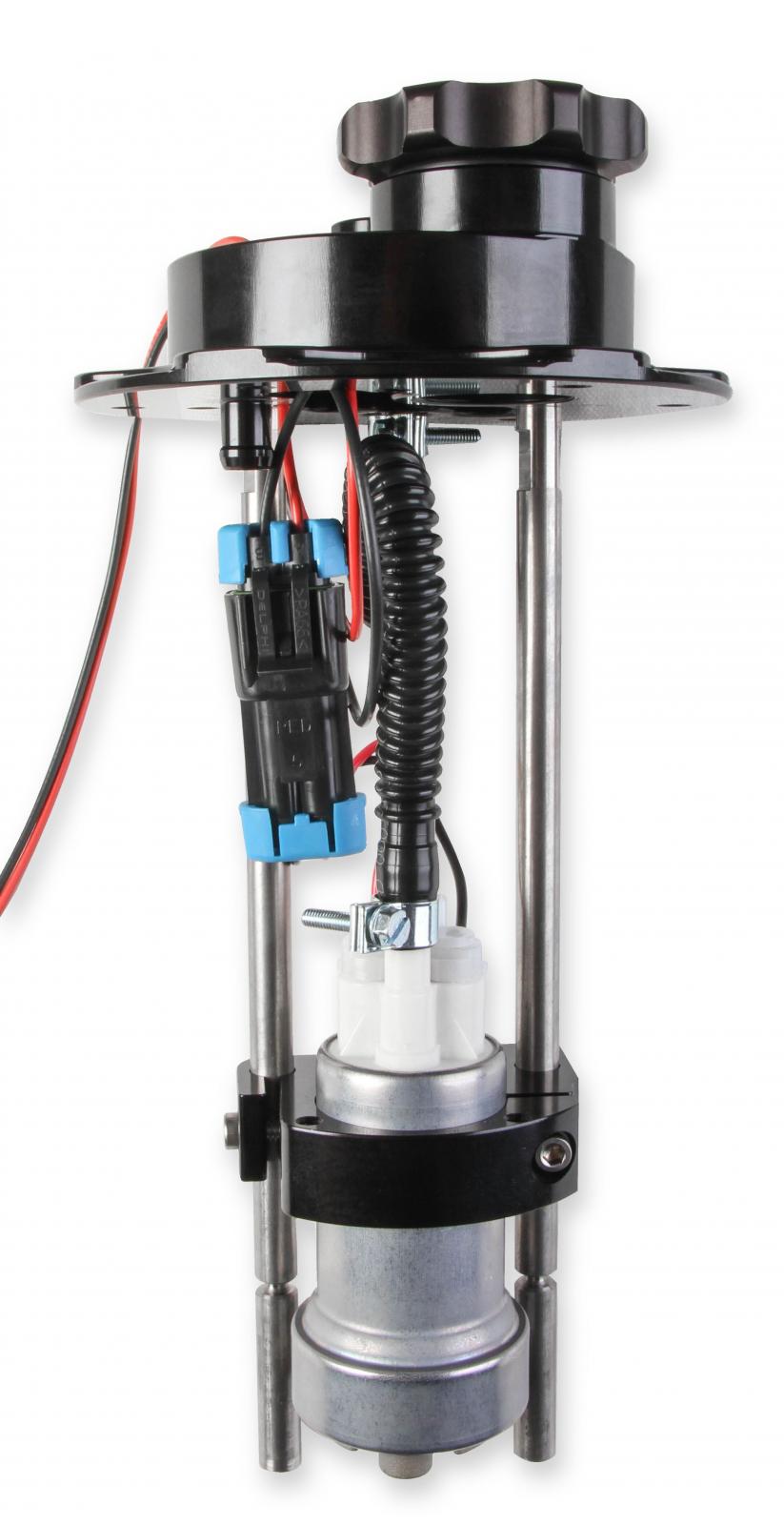 Fuel Cell EFI Pump Module Assembly 6-Bolt Flange 450 LPH Drop-In EFI Holley-2