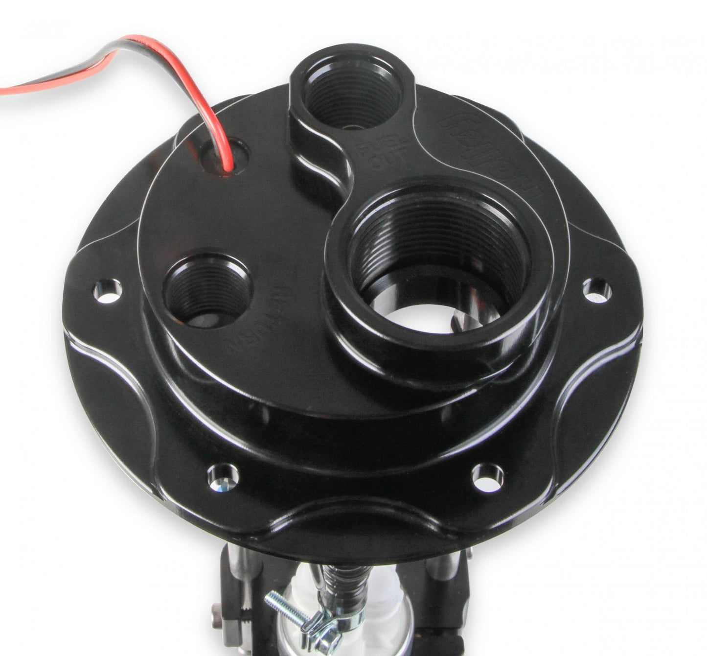 Fuel Cell EFI Pump Module Assembly 6-Bolt Flange 450 LPH Drop-In EFI Holley-4