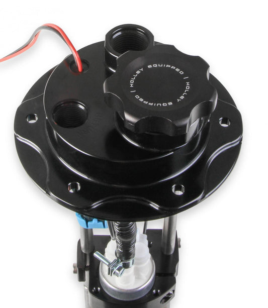 Fuel Cell Pump Module Assembly 6 Bolt Flange with VR Series Brushless Fuel Pumps Street/strip CARB or EFI Applications Supports Up to 4400 EFI or 4800 CARB HP Compatible with Pump Gas, Race Gas, Methanol and E85 Holley