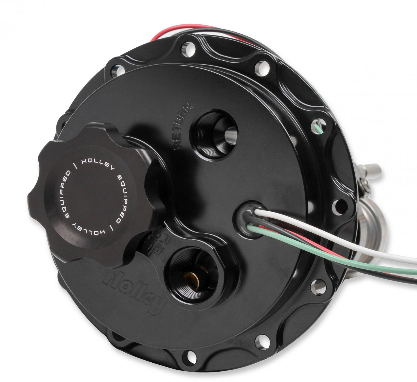 Fuel Cell EFI Pump Module Assembly 12-Bolt Flange Dual 255 LPH Drop-In EFI Holley-4