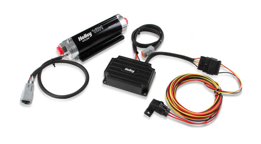VR1 Series Brushless Fuel Pump W/controller Street/strip CARB or EFI Applications Supports Up to 2150 EFI or 2400 CARB HP Compatible with Pump Gas, Race Gas, Methanol and E85 Holley