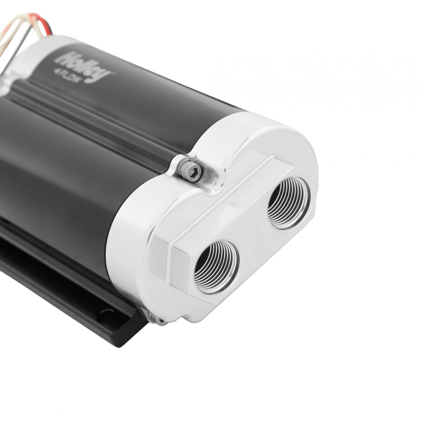 160 GPH Dominator In-Line Billet Fuel Pump (dual Inlet) Street/strip CARB or EFI Applications Supports Up to 1600 EFI or 1800 CARB HP Compatible with Pump Gas and Race Gas Holley-3