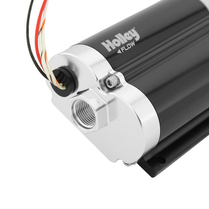 160 GPH Dominator In-Line Billet Fuel Pump Street/strip CARB or EFI Applications Supports Up to 1600 EFI or 1800 CARB HP Compatible with Pump Gas and Race Gas Holley-3