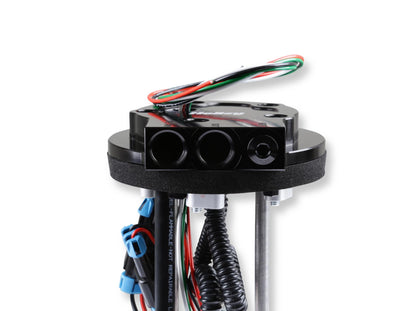 DUAL 450 LPH IN-TANK Retrofit FUEL Module W/return Dual 450 LPH Drop-In Retrofit EFI Fuel System-E85 Compatible Supports Up to 1700 EFI or 2200 CARB HP (HP Rating At 60 PSI at 13.5 Volts / 34 AMP Draw) Holley-4