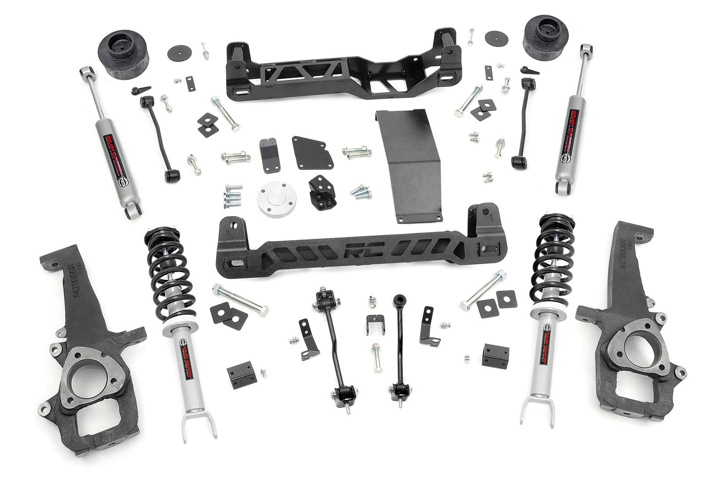 4 Inch Lift Kit | N3 Struts | Ram 1500 4WD (2012-2018 & Classic) Rough Country