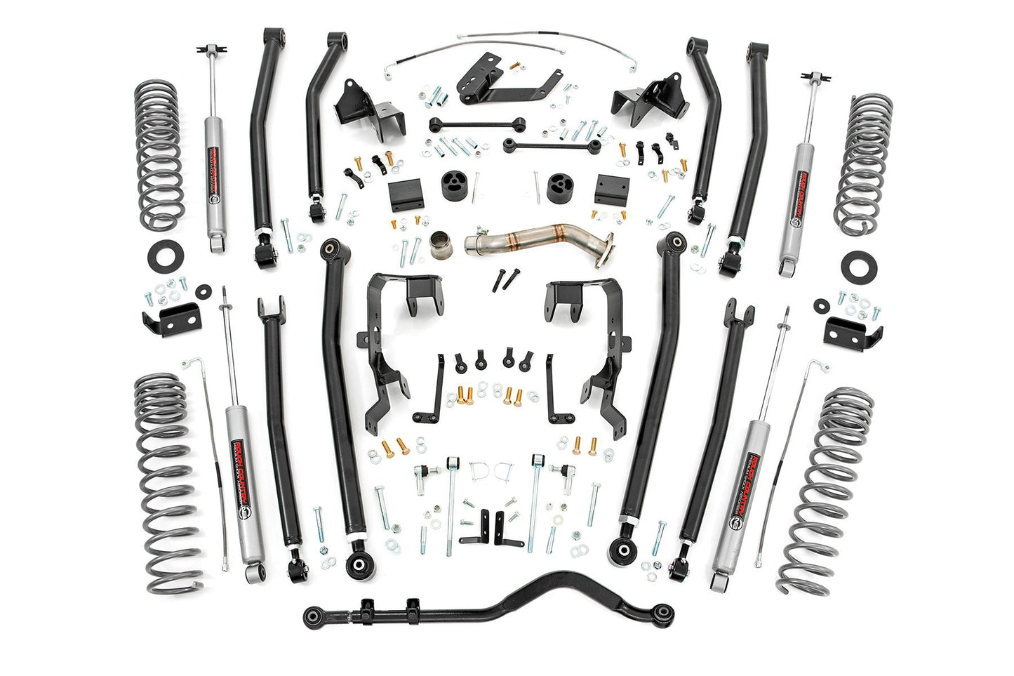 4 Inch Lift Kit | Long Arm | Jeep Wrangler Unlimited 4WD (2012-2018) Rough Country