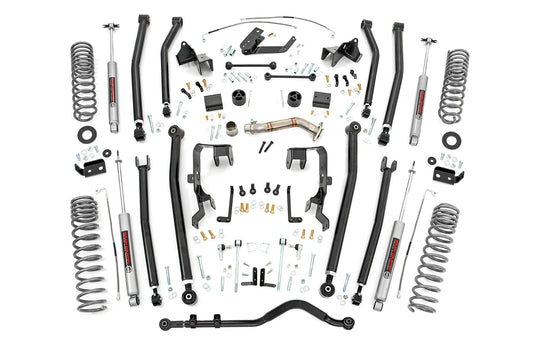 4 Inch Lift Kit | Long Arm | Jeep Wrangler Unlimited 4WD (2012-2018) Rough Country