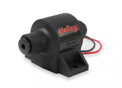 25 GPH Mighty MITE Electric Fuel Pump, 1.5-4 PSI Street Carbureted Applications Compatible with All Fuels and Fuel Additives Holley-5