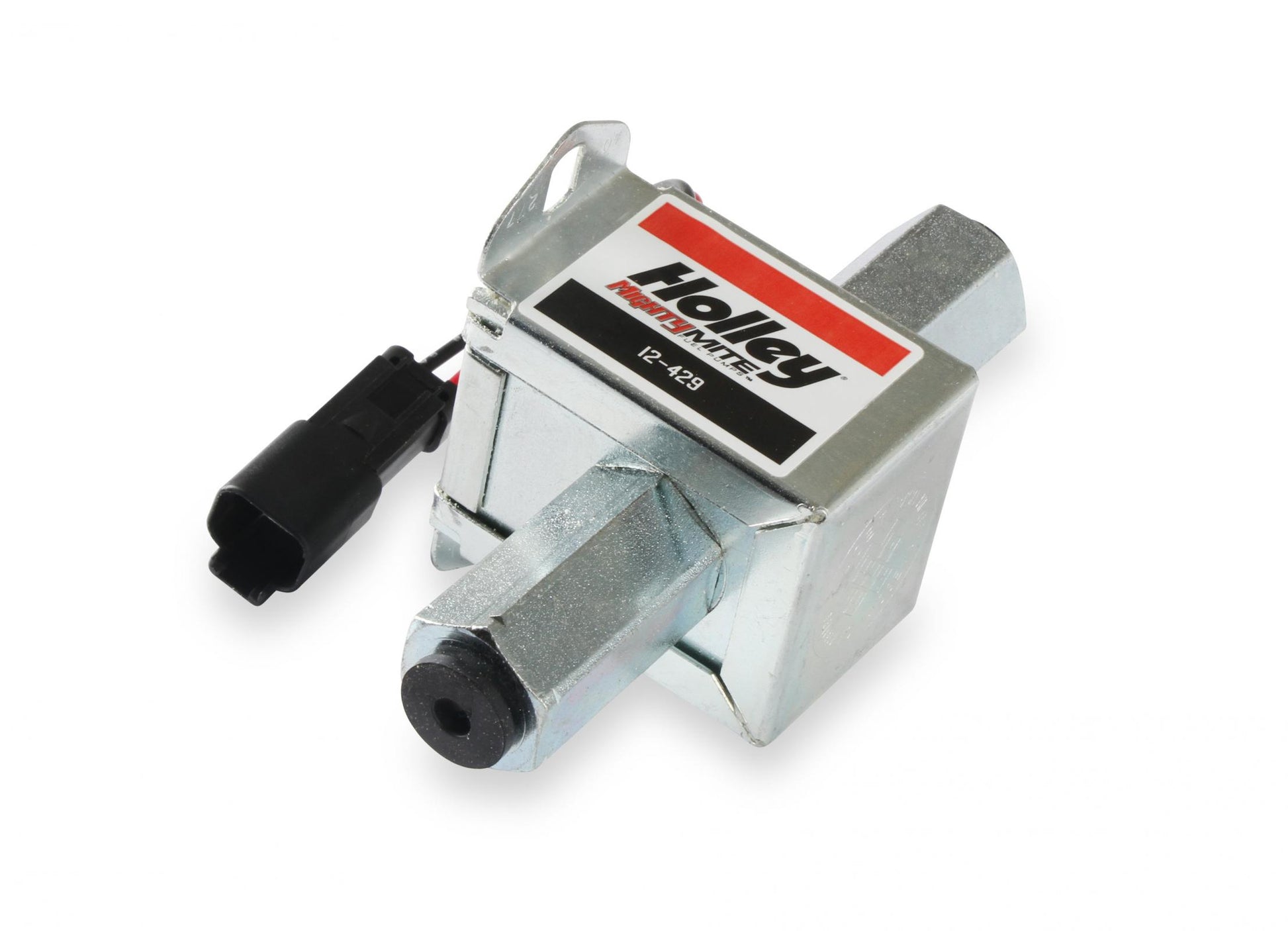 50 GPH Mighty MITE Electric Fuel Pump, 12-15 PSI Street, Agriculture, and Construction Applications Compatible with All Fuels and Fuel Additives Holley-1