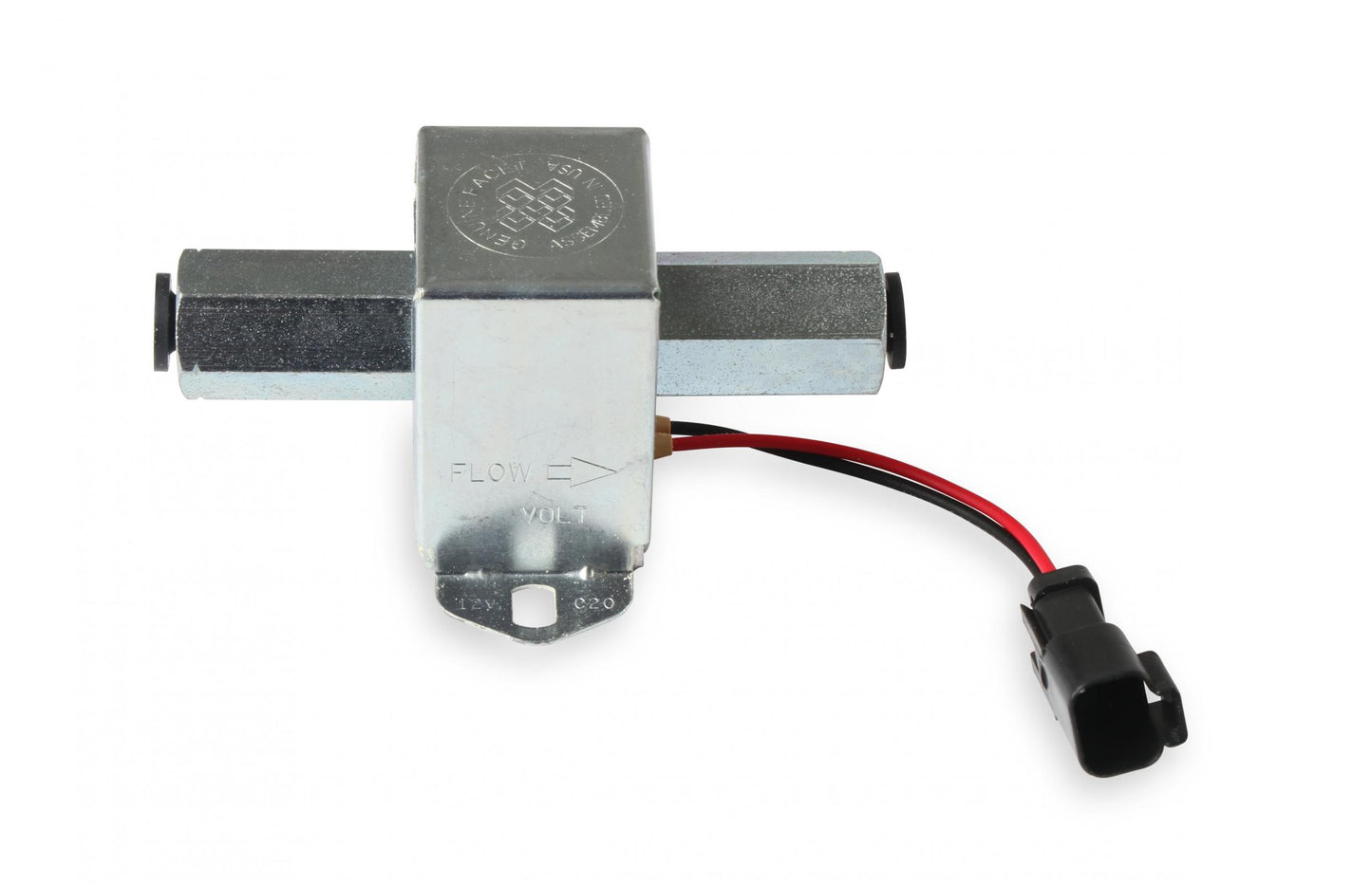 50 GPH Mighty MITE Electric Fuel Pump, 12-15 PSI Street, Agriculture, and Construction Applications Compatible with All Fuels and Fuel Additives Holley-2