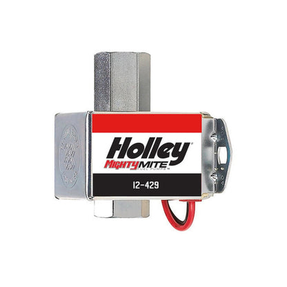 50 GPH Mighty MITE Electric Fuel Pump, 12-15 PSI Street, Agriculture, and Construction Applications Compatible with All Fuels and Fuel Additives Holley-6