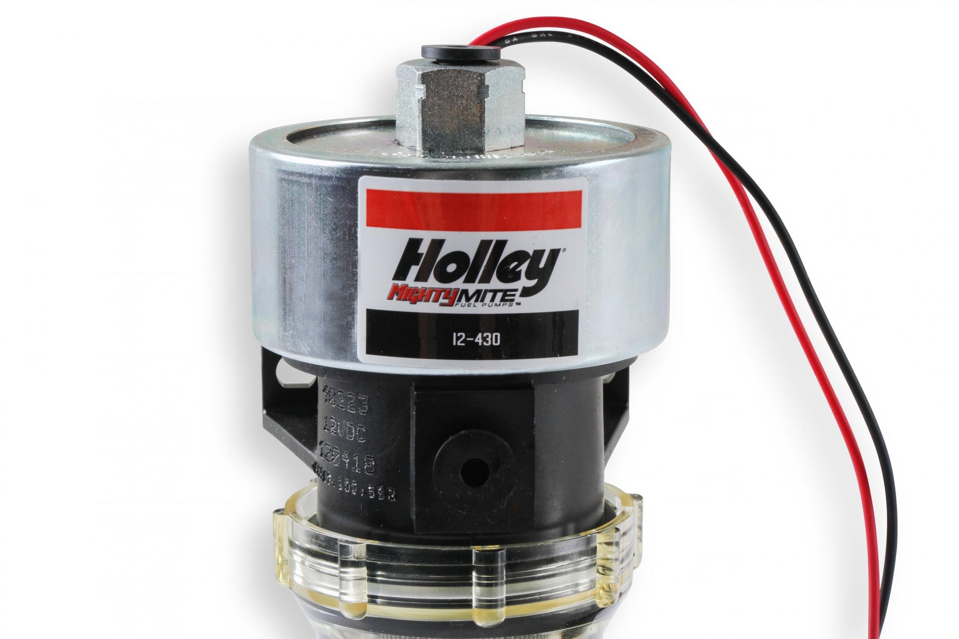 33 GPH Mighty MITE Electric Fuel Pump, 9-11.5 PSI Industrial, OTR Trucking, Construction, and Agricultural Applications Compatible with All Fuels and Fuel Additives Holley-3