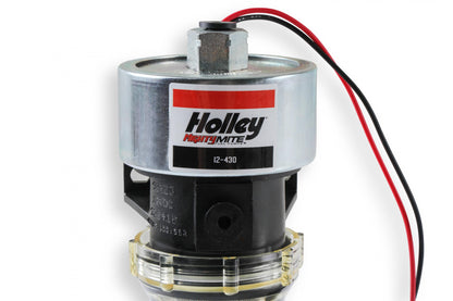 33 GPH Mighty MITE Electric Fuel Pump, 9-11.5 PSI Industrial, OTR Trucking, Construction, and Agricultural Applications Compatible with All Fuels and Fuel Additives Holley-3