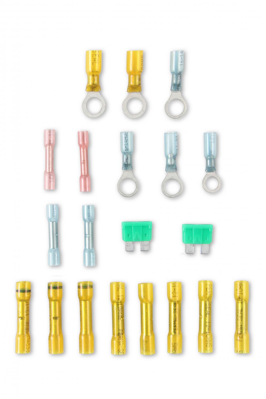 Late Model Dual Pump Module Relay Kit Mustang (12-153/12-175) or Challenger/charger (12-154) Modules Holley-8