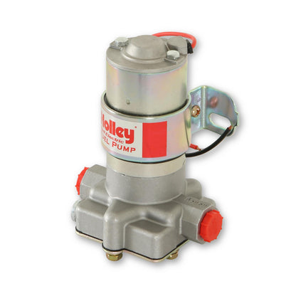 97 GPH RED Electric Fuel Pump Street/strip Carbureted Applications Compatible with Gasoline Only Holley-2