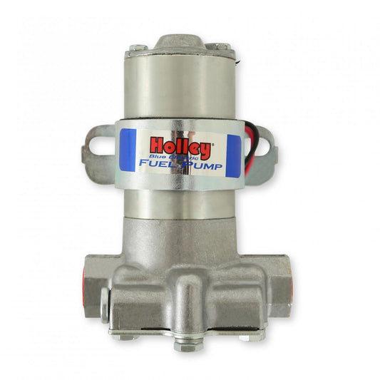 110 GPH Blue Electric Fuel Pump with Regulator Street/strip Carbureted Applications Gasoline Only Holley-1