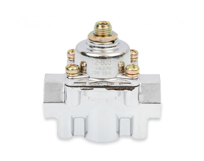 Chrome Carbureted Fuel Pressure Regulator Street/strip Carbureted Applications Two Port Adjustable from 4.5 to 9 PSI Holley-6