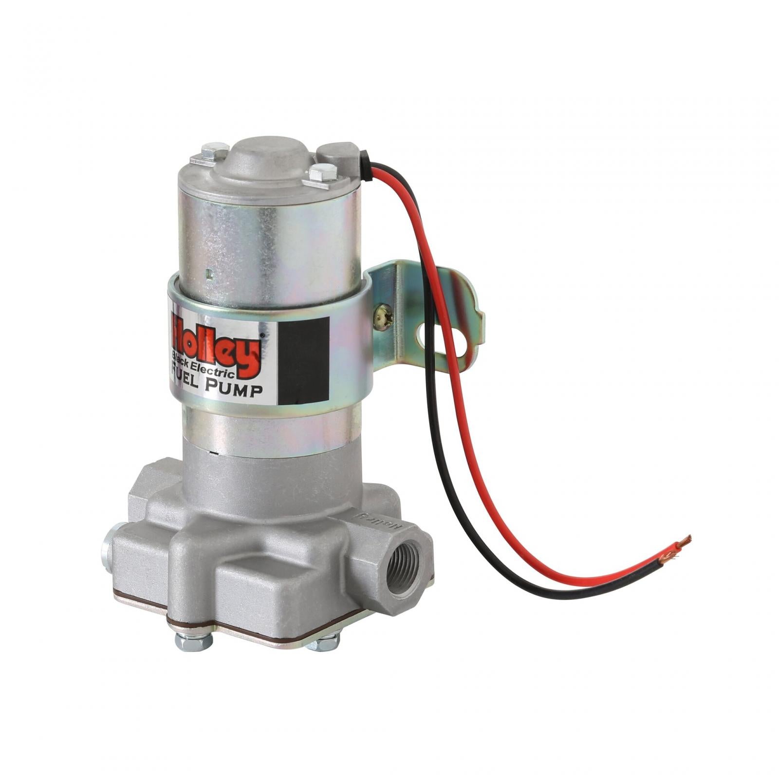 140 GPH Black Electric Fuel Pump Street/strip Carbureted Applications Compatible with Gasoline Only Holley-2
