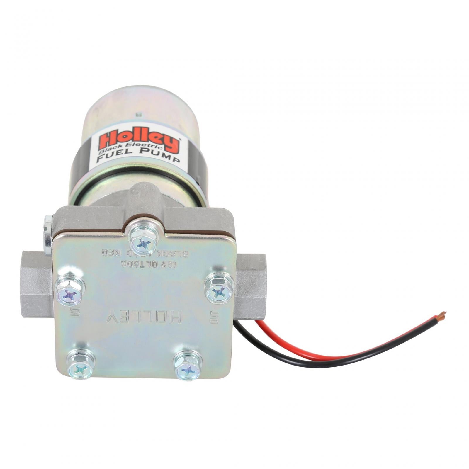 140 GPH Black Electric Fuel Pump Street/strip Carbureted Applications Compatible with Gasoline Only Holley-5