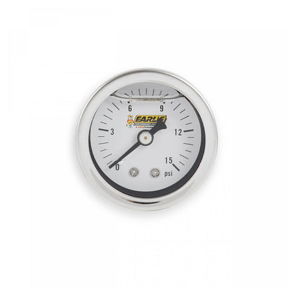 Billet Bypass Fuel Pressure Regulator Kit Pressure Range 15-60 PSI Fittings and Gauge Included Holley-3