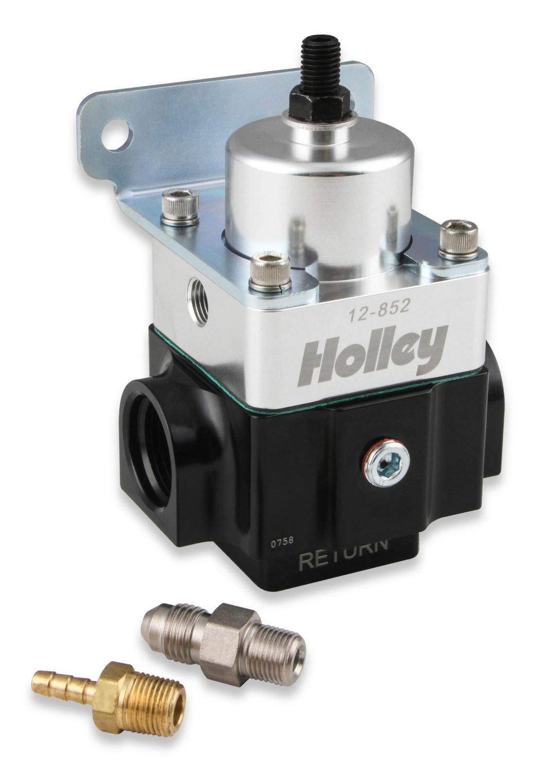2 Port VR Series Fuel Pressure Regulator Two Port Low Pressure 4 to 9 PSI Boost Reference 11 Holley