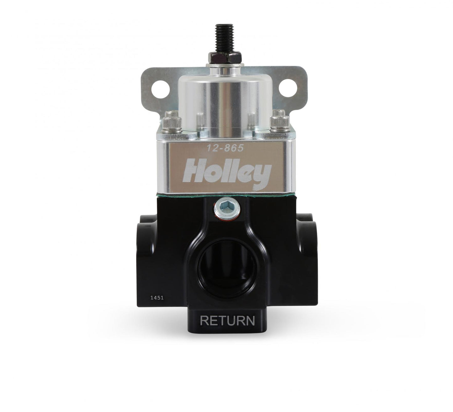 4 Port VR Series Fuel Pressure Regulator Four Port Adjustable 4 to 9 PSI Boost Reference 11 Holley-2