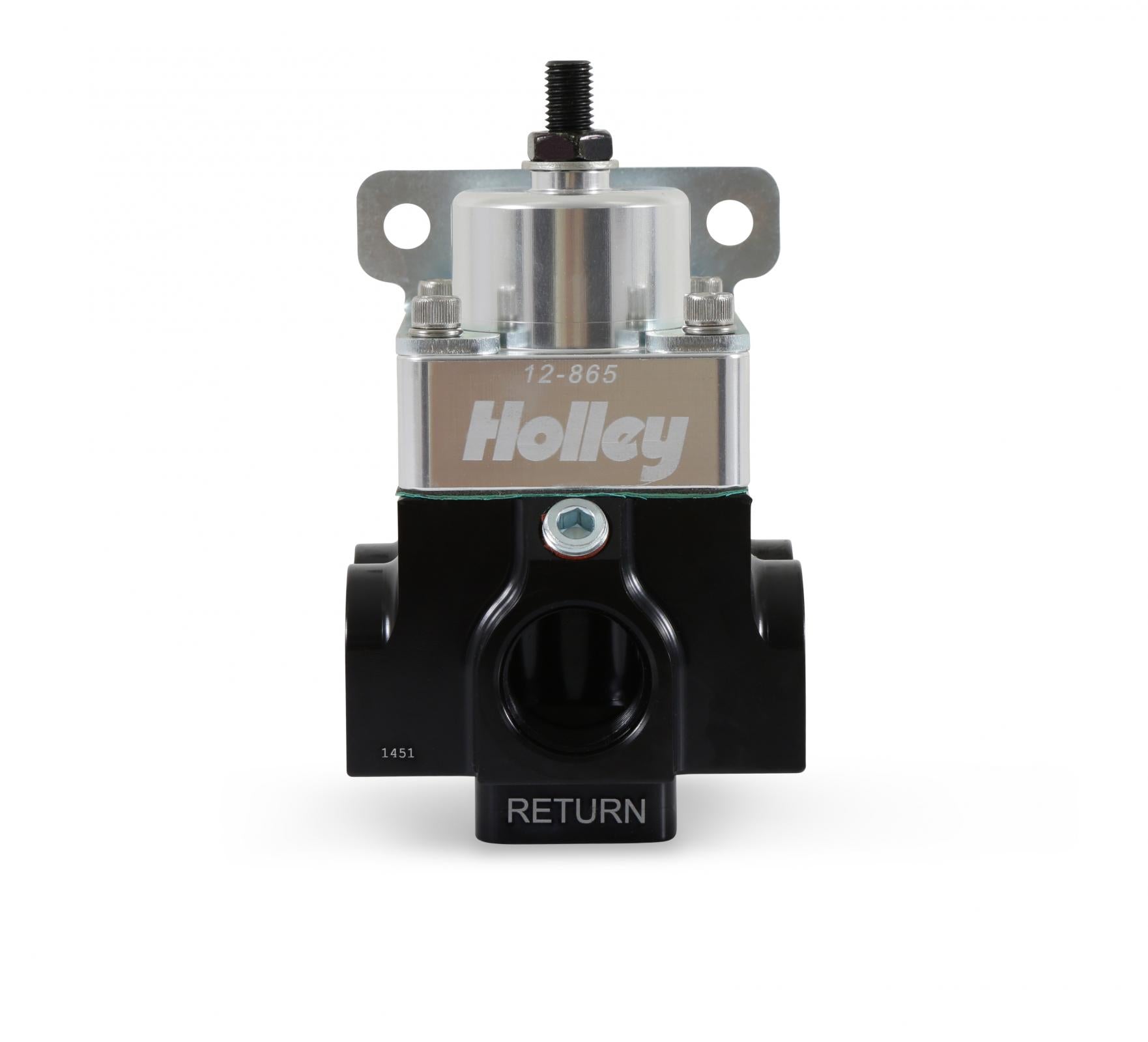 4 Port VR Series Fuel Pressure Regulator Four Port Adjustable 4 to 9 PSI Boost Reference 11 Holley-2