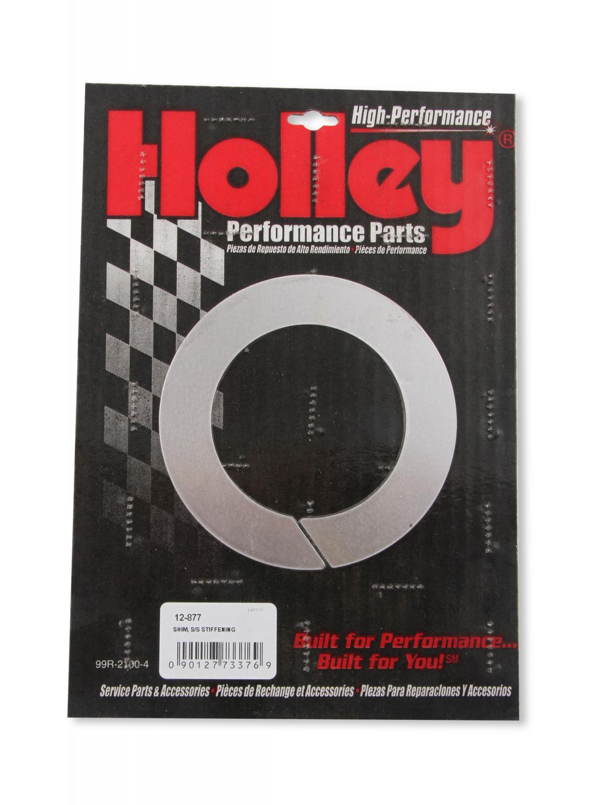 Shim for Retrofit Module Mounting Into Poly Fuel Tank Stainless Steel Mounting Flange Shim Holley-3