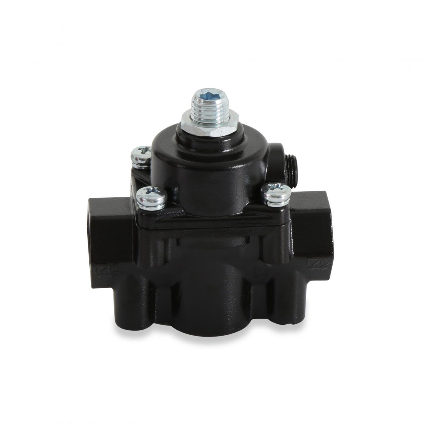 Die Cast EFI by Pass Style Fuel Pressure Regulators Black Die Cast Fuel Regulator, 60 PSI Holley-2