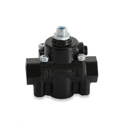 Die Cast EFI by Pass Style Fuel Pressure Regulators Black Die Cast Fuel Regulator, 60 PSI Holley-2