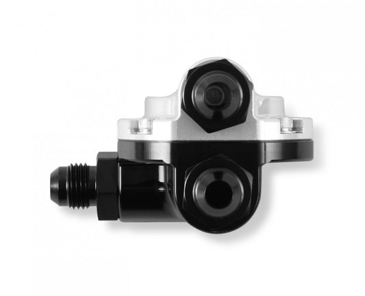 Billet EFI Return Style Fuel Pressure Regulator EFI Return Style Regulator 59.5 PSI Black /clear Finish Holley-1