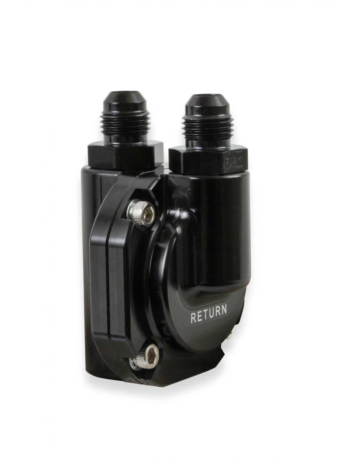Billet EFI Return Style Fuel Pressure Regulator EFI Return Style Regulator 59.5 PSI Black Finish Holley-2