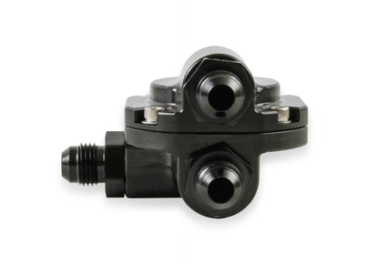Billet EFI Return Style Fuel Pressure Regulator EFI Return Style Regulator 59.5 PSI Black Finish Holley-3