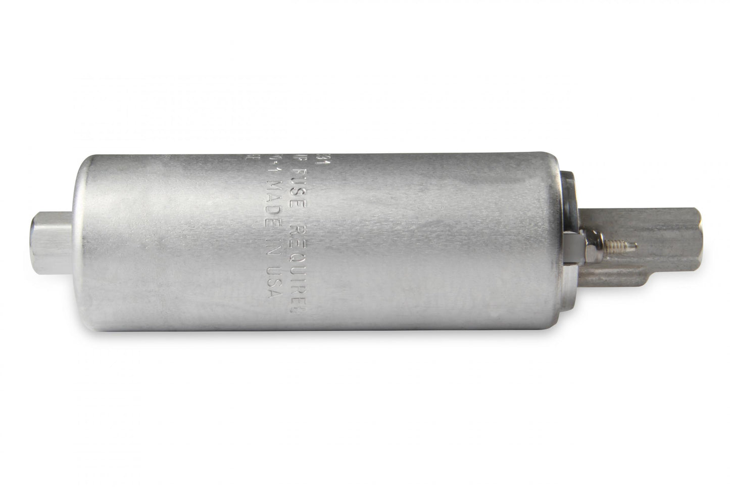 190 LPH Universal In-Line Fuel Pump (gerotor Style) 190 Liter Per Hour In-Line Frame Mounted Street/strip Applications Compatible with Gasoline Only Holley-1