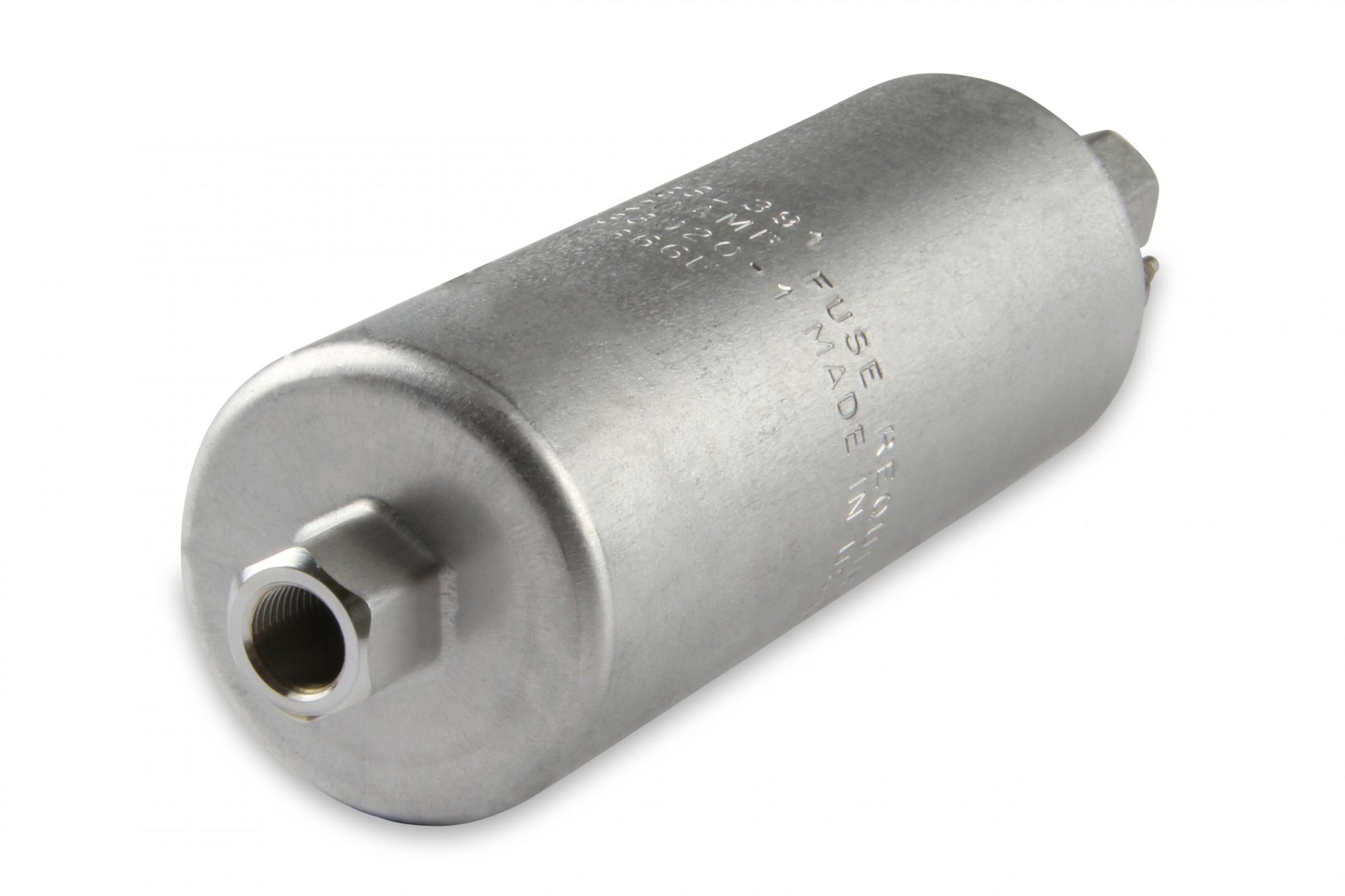 190 LPH Universal In-Line Fuel Pump (gerotor Style) 190 Liter Per Hour In-Line Frame Mounted Street/strip Applications Compatible with Gasoline Only Holley-4