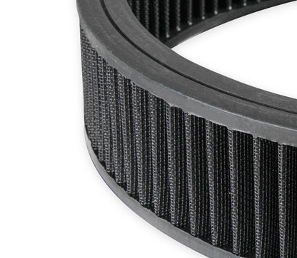Air Cleaner 14 Black Branded 14 Black Air Cleaner Assembly with Reusable Gauze Filter Element Holley-4